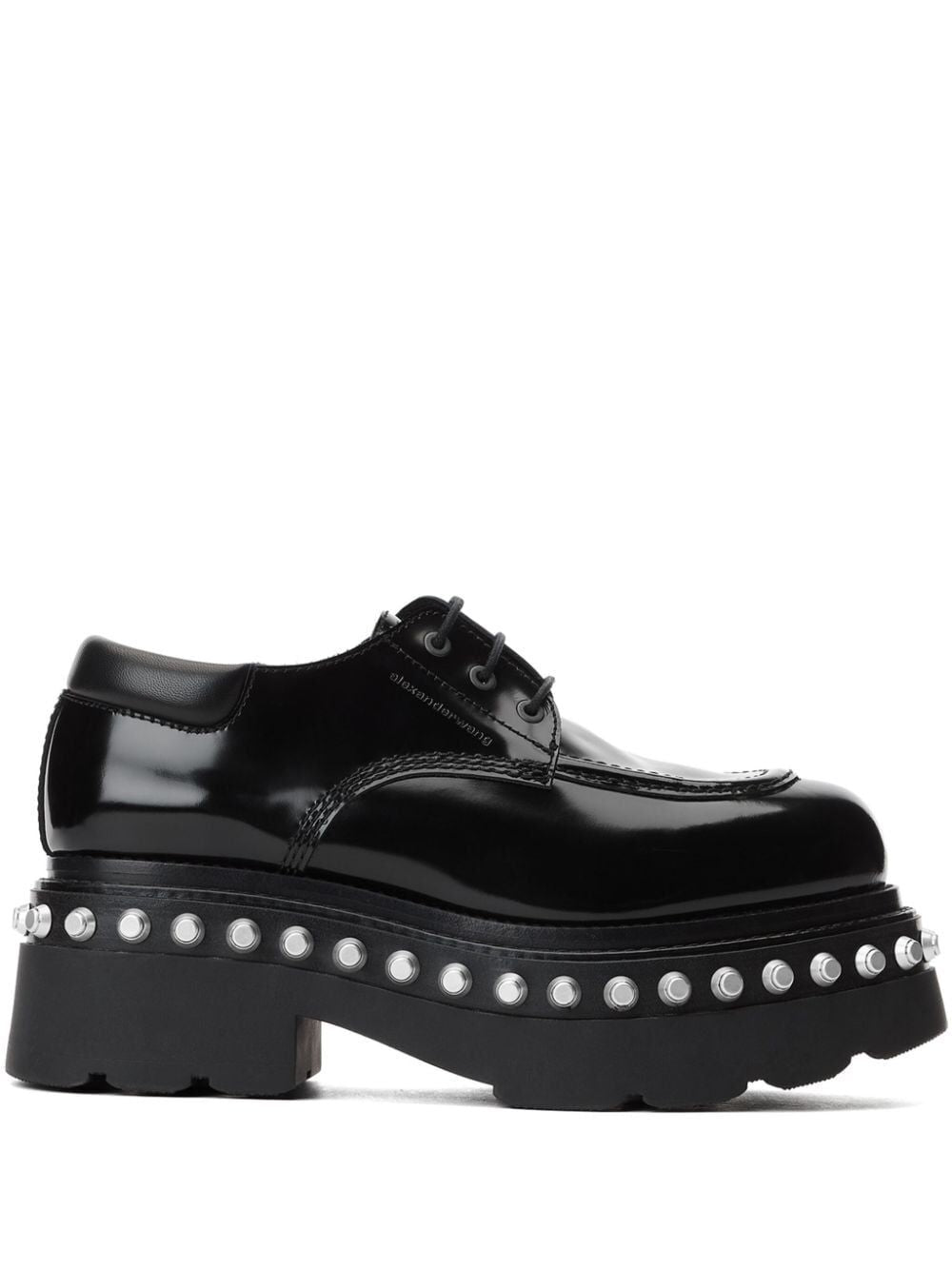 ALEXANDER WANG High Shine Finish Atlas Derby Dress Shoes for Women