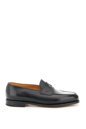 Men's Handcrafted Black Leather Lopez Loafers