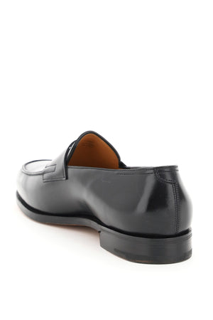 Men's Handcrafted Black Leather Lopez Loafers