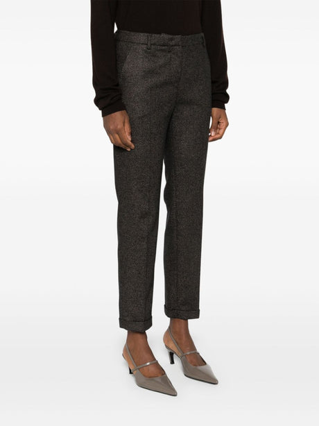 INCOTEX Tailored Wool Trousers for Men - FW24 Collection