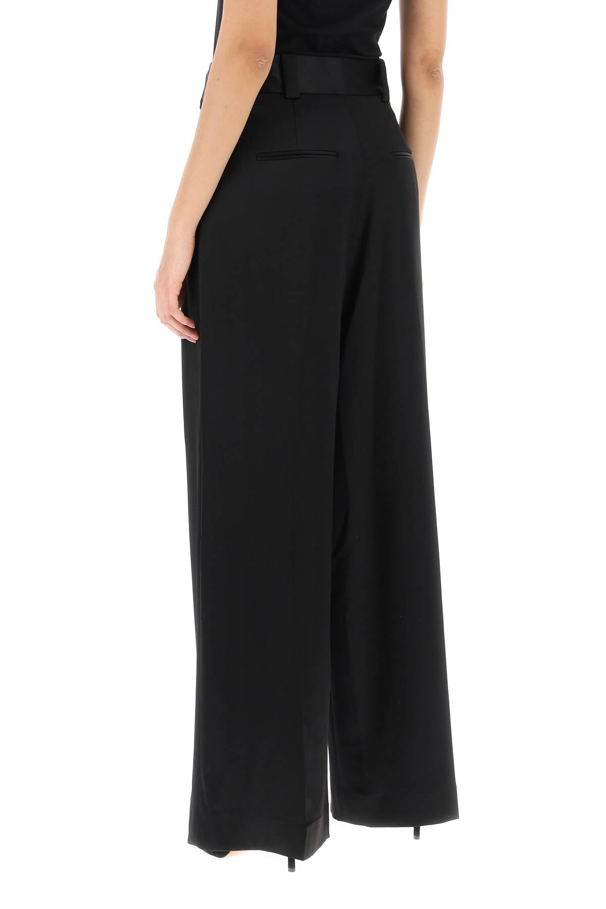 Loose Fit Satin Pants - SS24 Collection