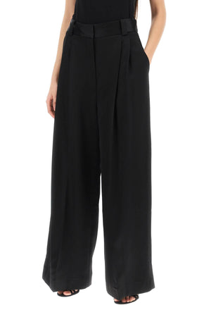 Loose Fit Satin Pants - SS24 Collection