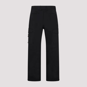 Black Cotton Pants for Men - SS23 Collection