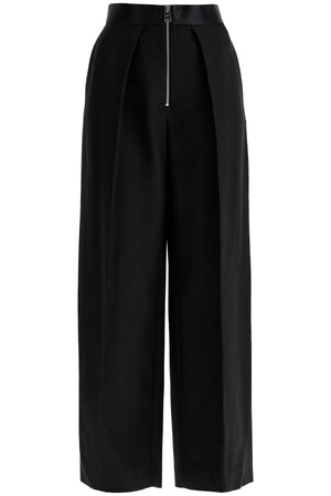 KHAITE Women's Wide Silhouette Pleated Pants - Size 2