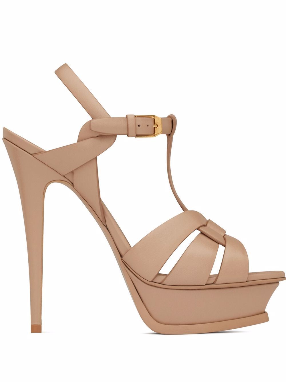 Beige Platform Sandals for Women - SS23