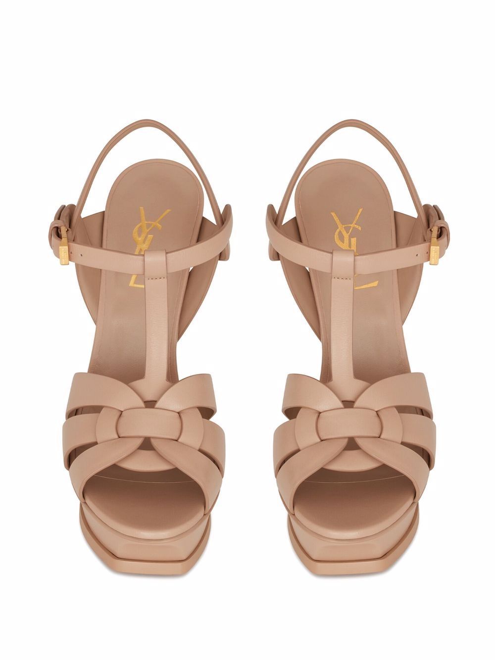 Beige Platform Sandals for Women - SS23