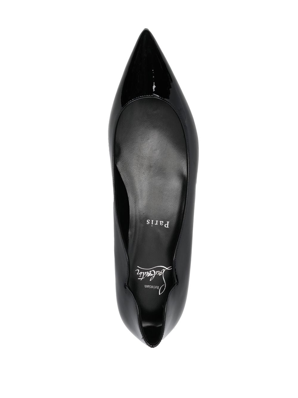 CHRISTIAN LOUBOUTIN Elegant Noir Ballerina Flats