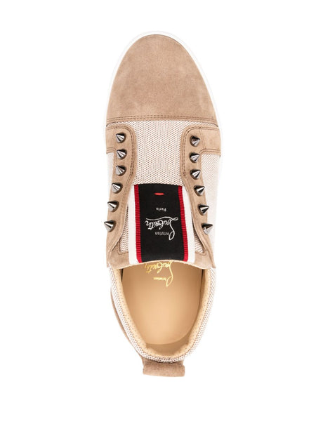 CHRISTIAN LOUBOUTIN Men's Brown 24SS Sneakers