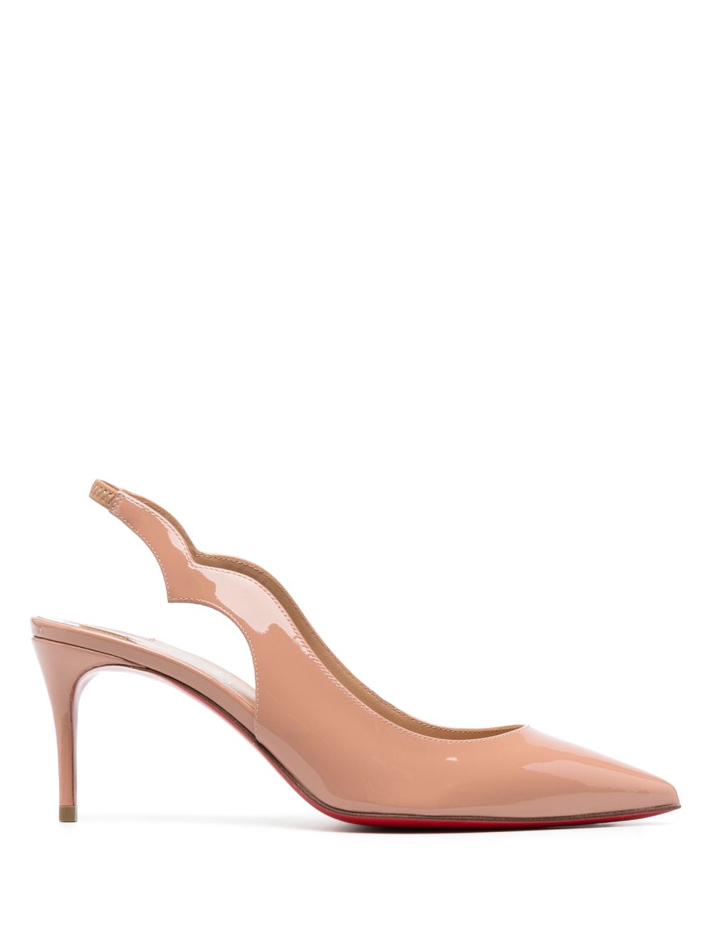 CHRISTIAN LOUBOUTIN Elegant Sling-Back Heels with 70 mm Heel