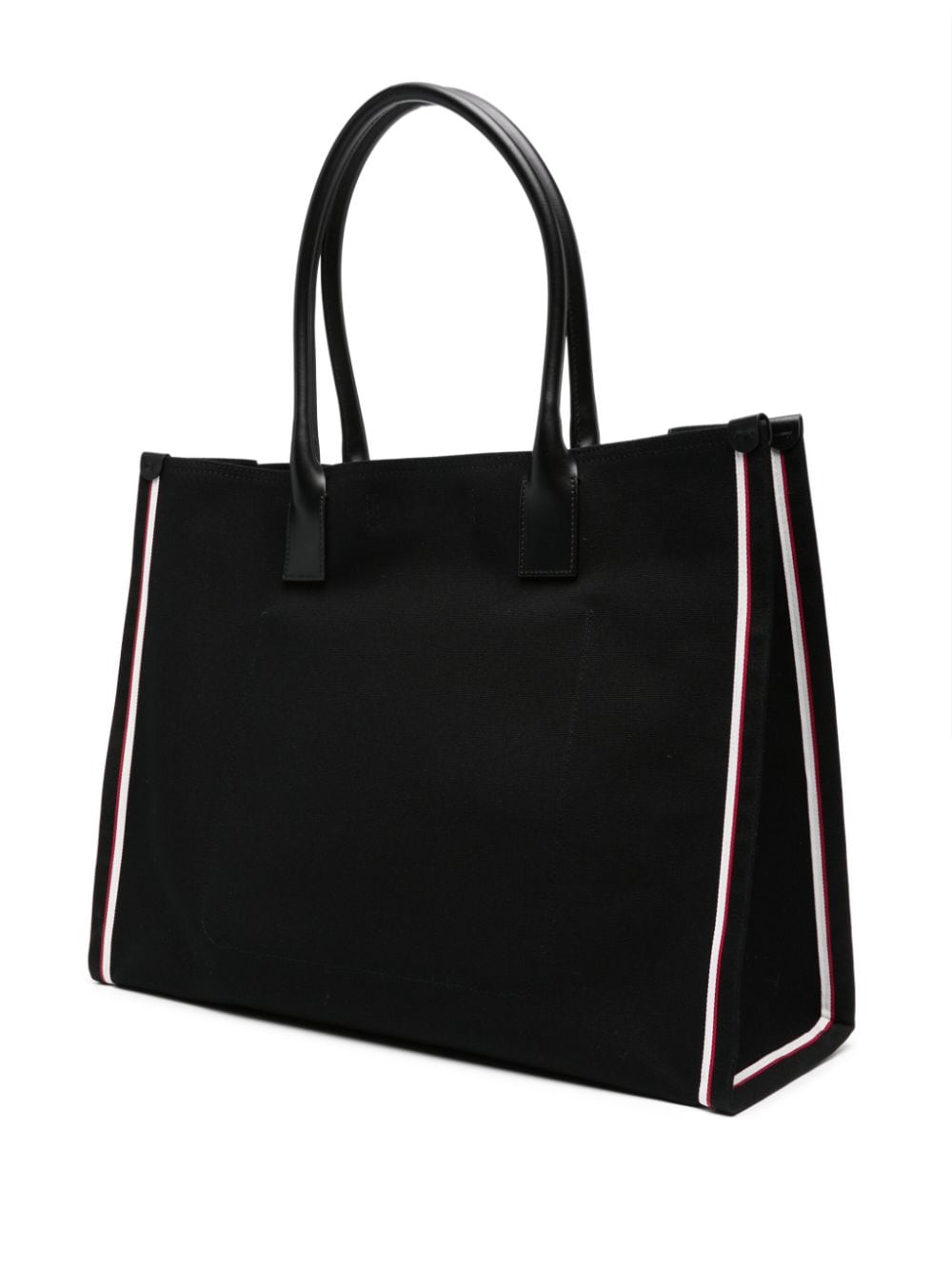 CHRISTIAN LOUBOUTIN Black Canvas Tote Handbag for Men