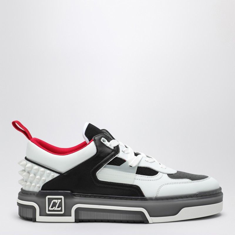 CHRISTIAN LOUBOUTIN White Leather Low Sneakers for Men - FW24 Collection