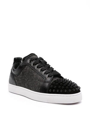 Giày Sneaker Da Chi Tiết Strass Dành Cho Nam