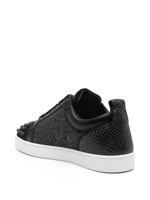 CHRISTIAN LOUBOUTIN LOUIS JUNIOR P PIK PIK STRASS Sneaker