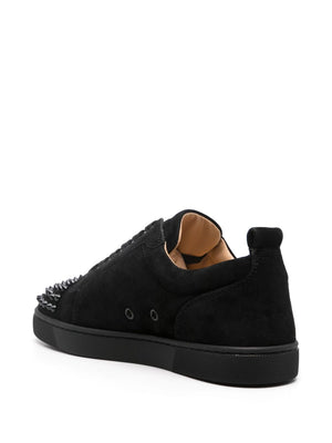 CHRISTIAN LOUBOUTIN Men's Luxury Sneaker with Suede Panels