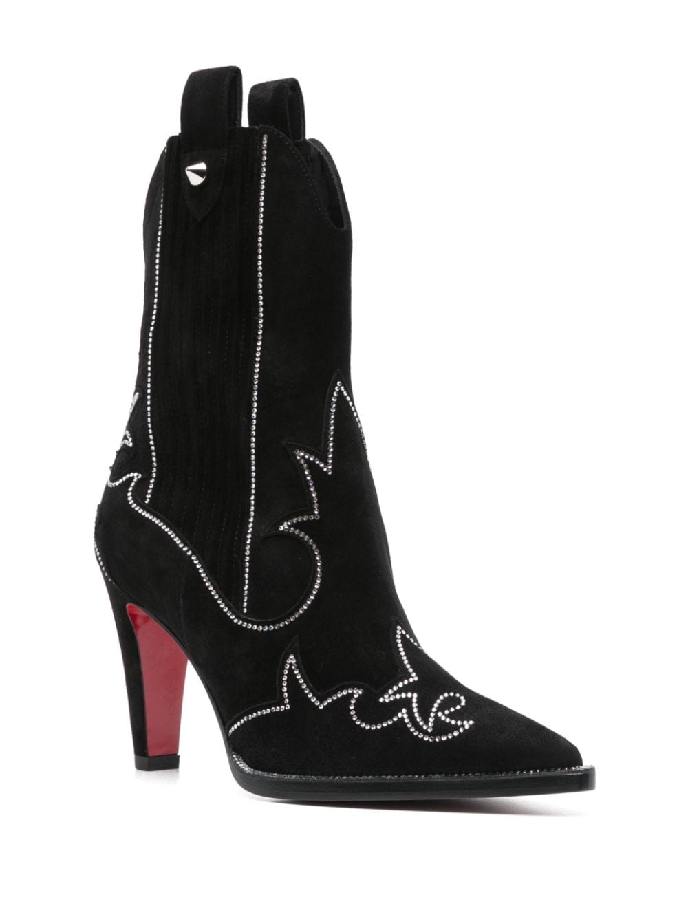 CHRISTIAN LOUBOUTIN 85 MM LOW BOOTS