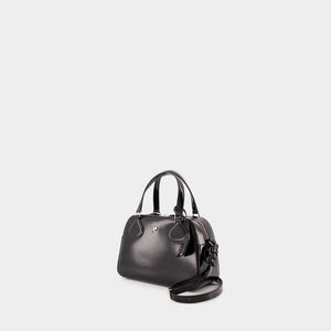 COURREGÈS Stud Spazzo Mini Bowling Purse