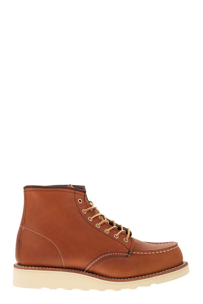 RED WING Gold Leather Lace-up Boots - FW23 Women's Collection