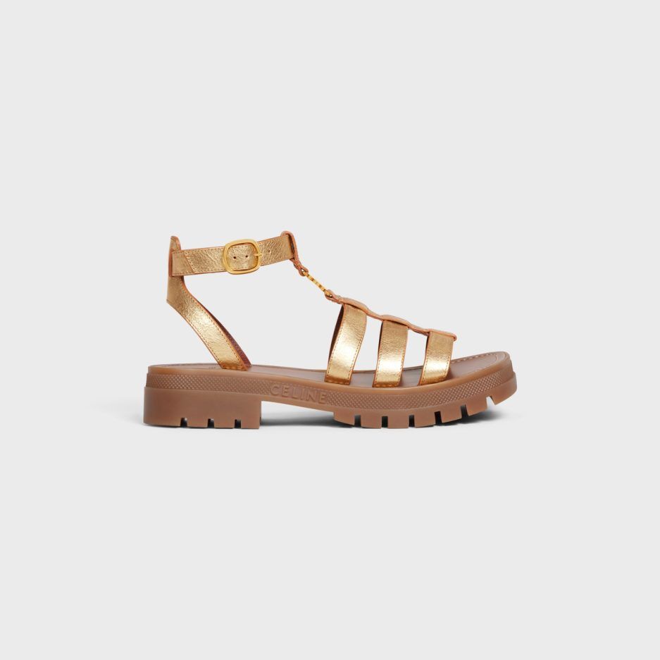 CELINE Clea Triomphe Gladiator Sandal - 35OR