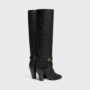 CELINE High Slouchy Buckle Boot - Women's Fashion Footwear