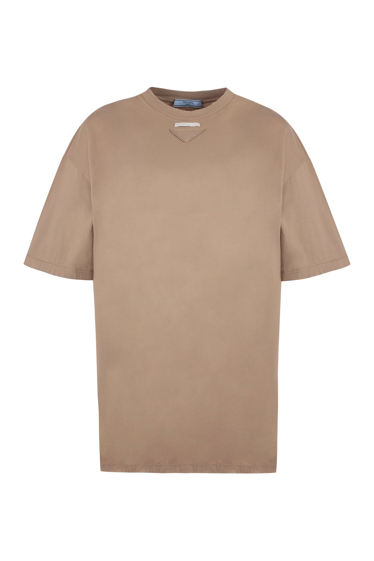 PRADA Distressed Oversized Cotton Tee