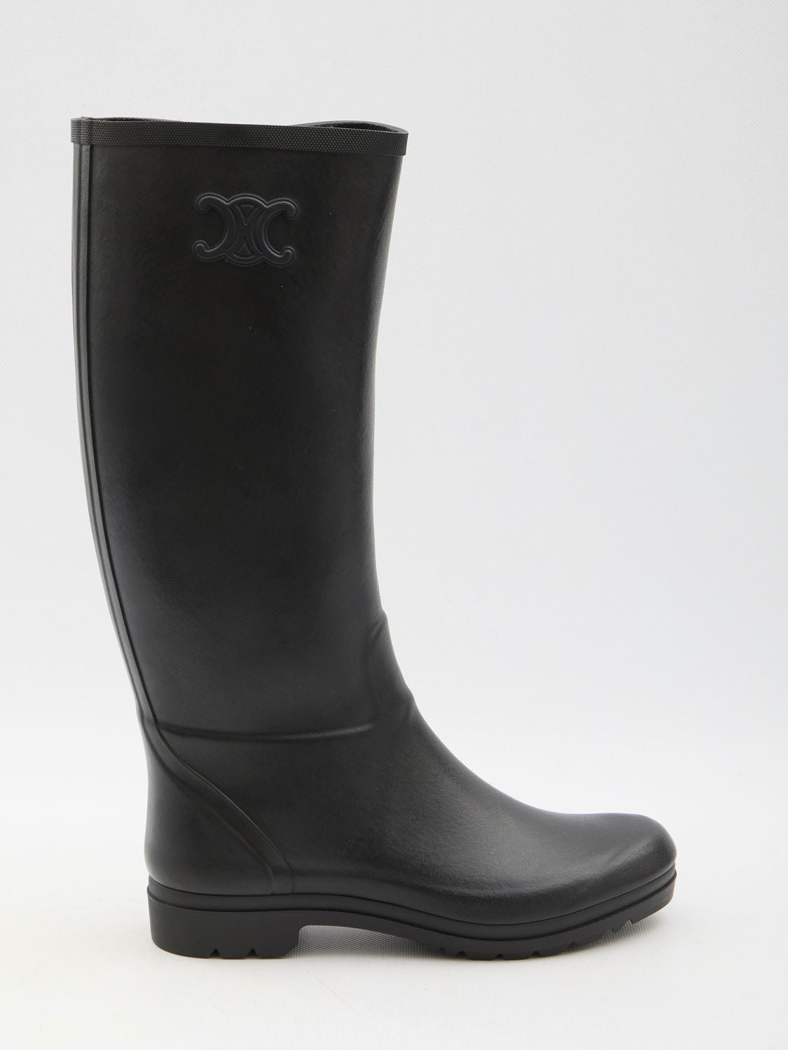 CELINE CELINE HIGH RAIN BOOTS