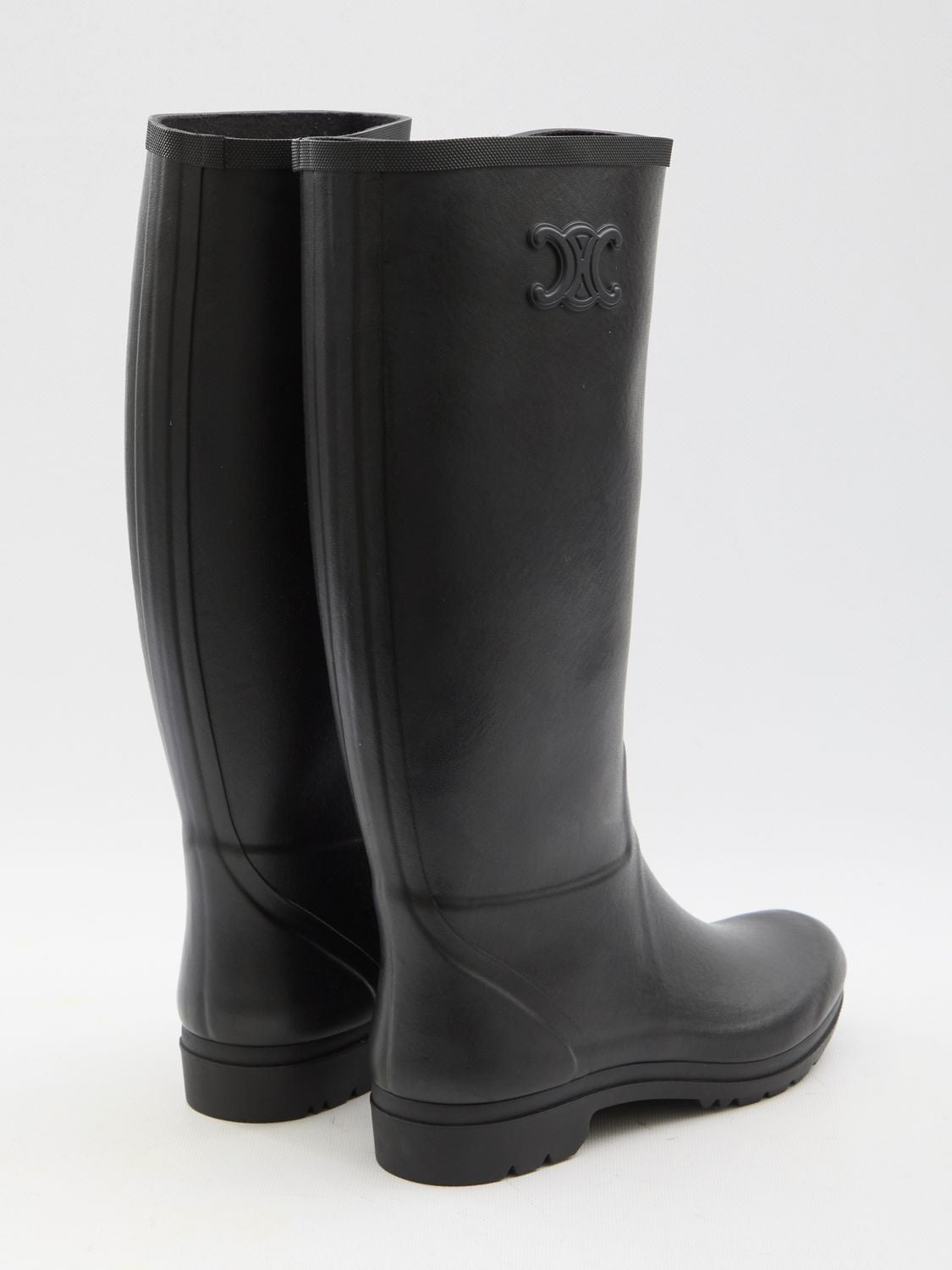 CELINE CELINE HIGH RAIN BOOTS