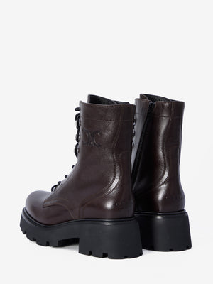 CELINE Mid Lace-Up Boots