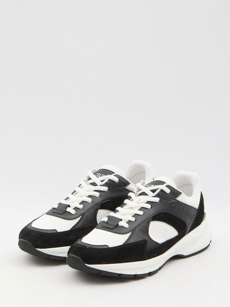 CELINE Runner Creased-03 Low Lace-Up Sneakers