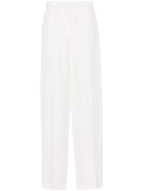 MSGM Pleated Detail Trousers for Women