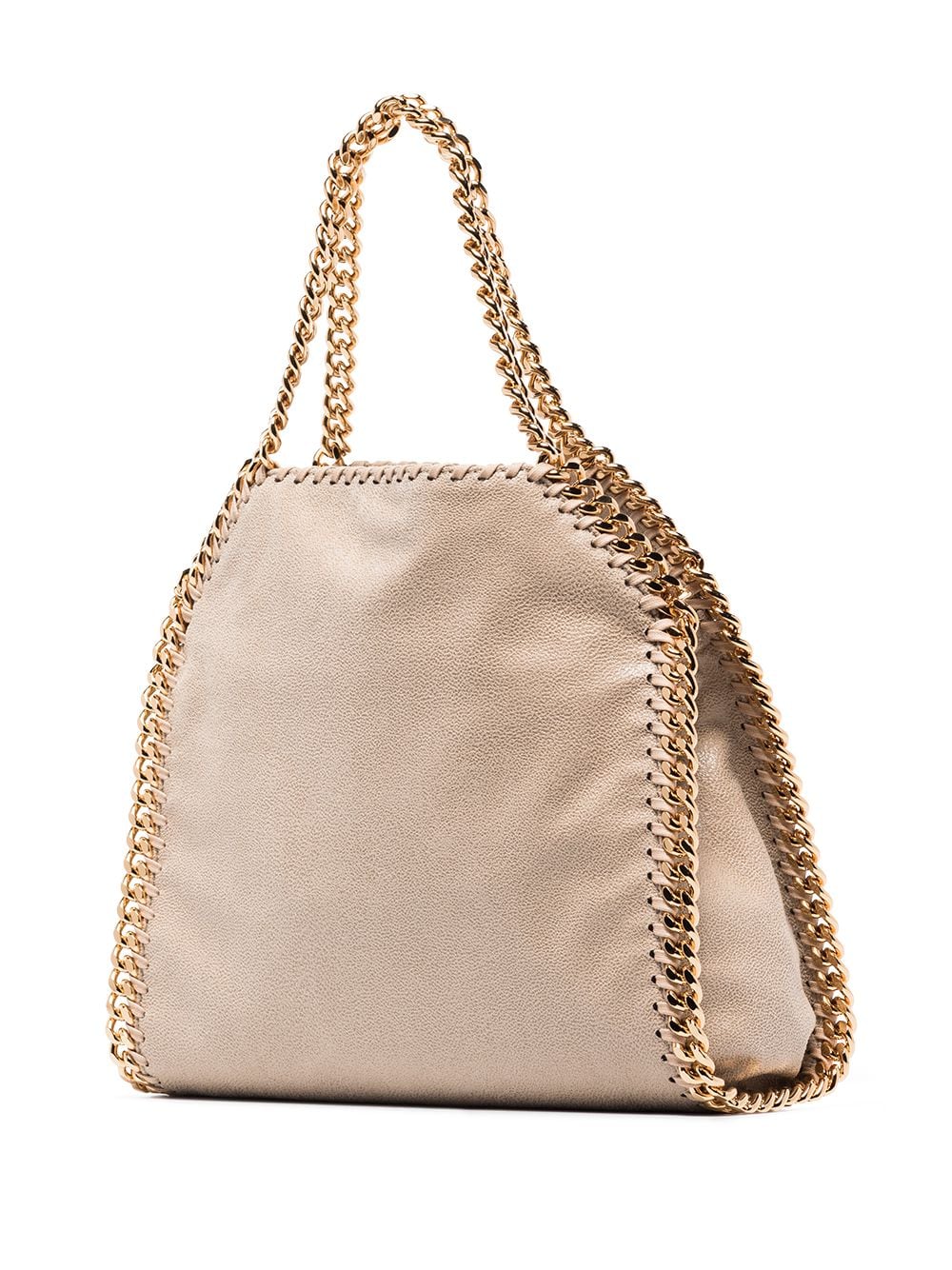 Butter-Cream Beige Faux-Leather Mini Tote Handbag for Women