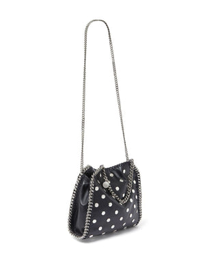 STELLA MCCARTNEY Mini Studded Silver-Tone Chain Tote