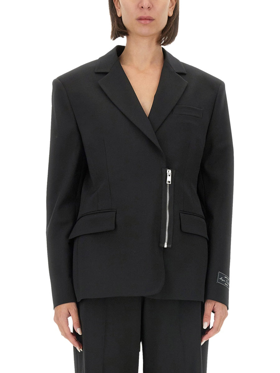 MSGM Chic Women's Jacket with Zip - Size 40