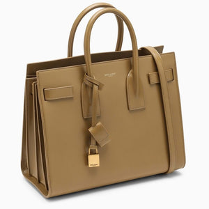 SAINT LAURENT Timeless and Sophisticated: Brown Tote Handbag for Women