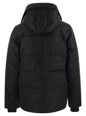 CANADA GOOSE Men's Wool Parka Jacket for Cold City Life - Stylish and Warm