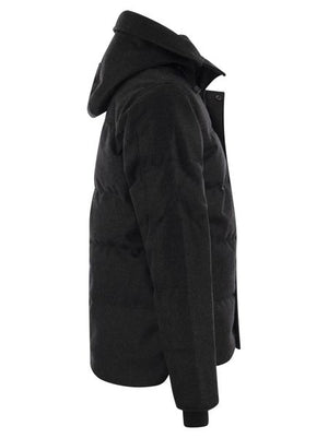 luxury rafia hooded jacket for men