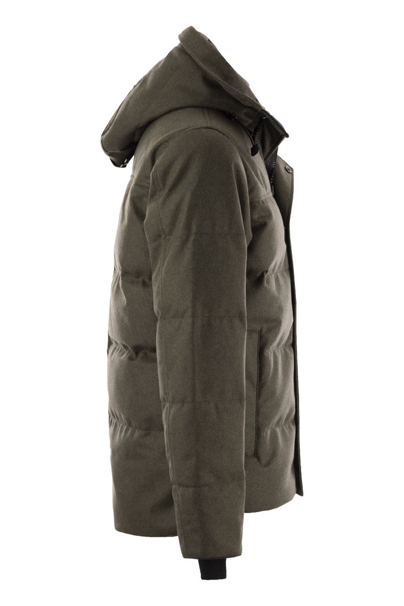 CANADA GOOSE Men's Wool Parka Jacket for Cold City Life - Stylish and Warm