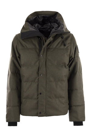 CANADA GOOSE Men's Wool Parka Jacket for Cold City Life - Stylish and Warm