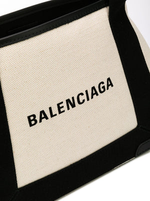 BALENCIAGA Navy Blue Mini Crossbody Bag - Basket XS AJ Style