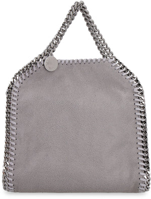 حقيبة يد TINY FALABELLA من FAUX LEATHER - بني