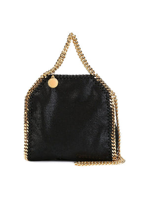 STELLA MCCARTNEY Elegant Mini Handbag with Golden Chain Accent