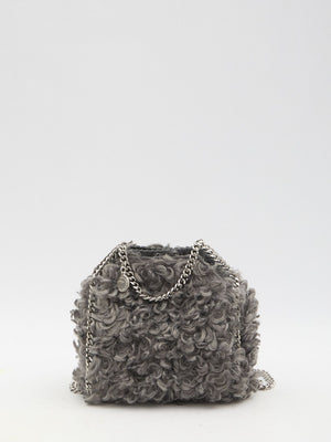 STELLA MCCARTNEY Mini Teddy Falabella Micro Tote Handbag