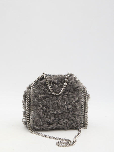 STELLA MCCARTNEY Mini Teddy Falabella Micro Tote Handbag