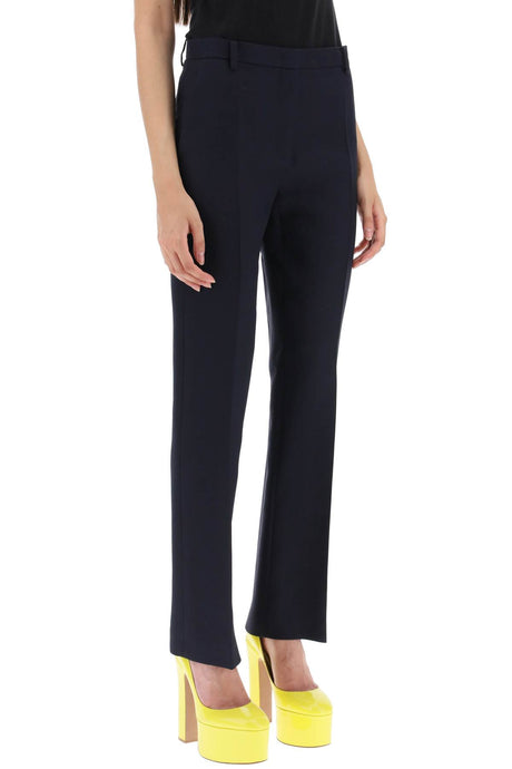 VALENTINO GARAVANI Blue Crepe Couture Pants for Women