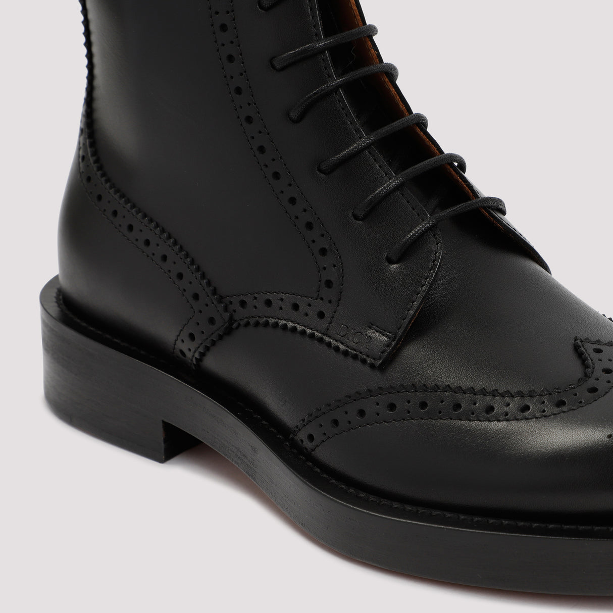 Men's Black Ankle Boots in 100% Calf Leather for SS23