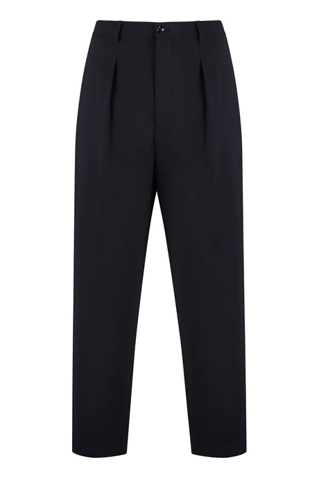 GIORGIO ARMANI Tailored Wool Trousers for Men - FW23 Collection