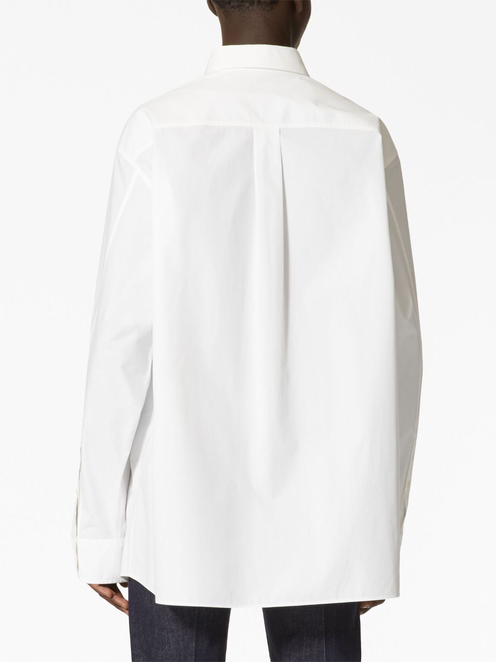 Cotton Shirt - Regular Fit White Shirt FW23