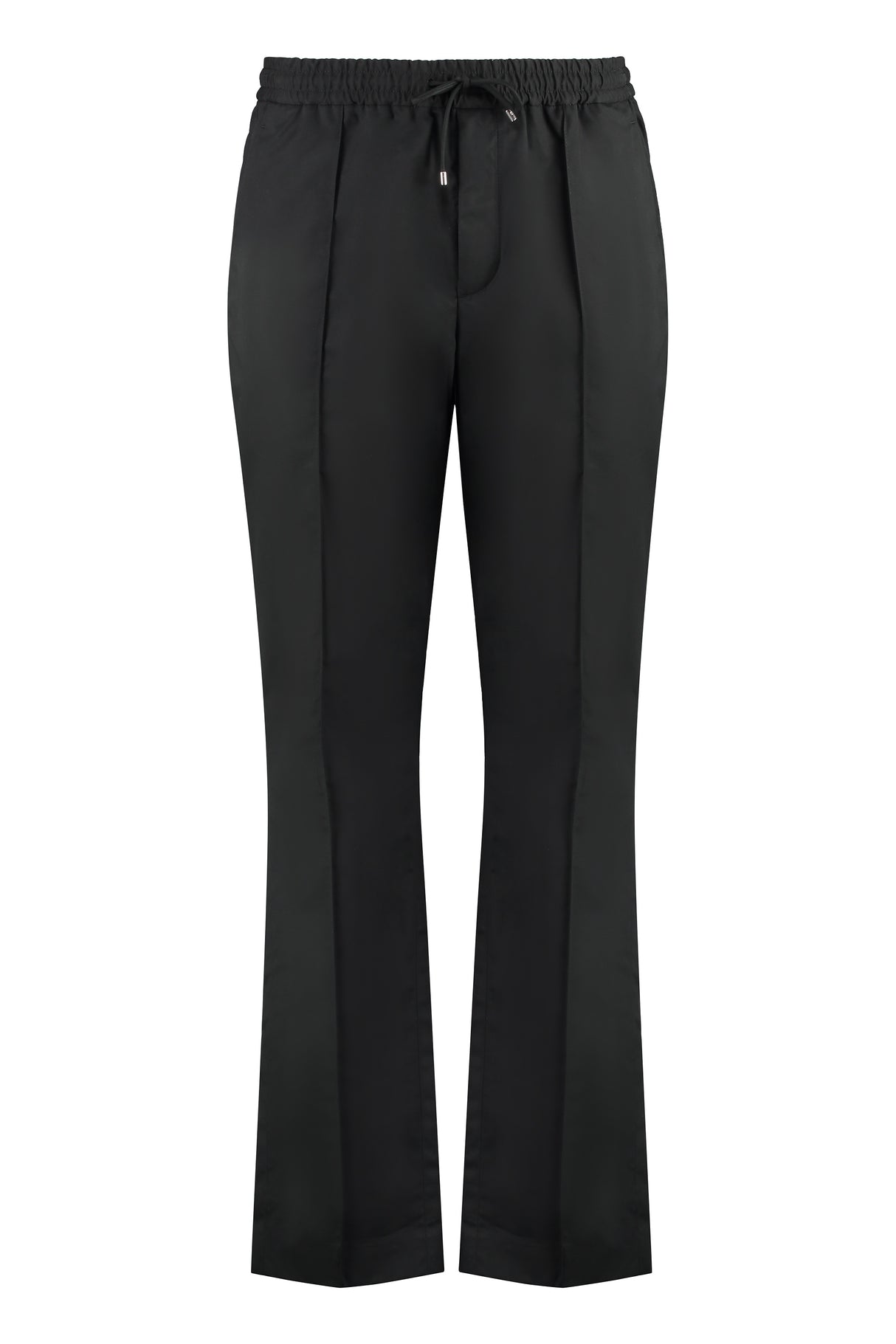 VALENTINO Black Cotton Trousers for Men