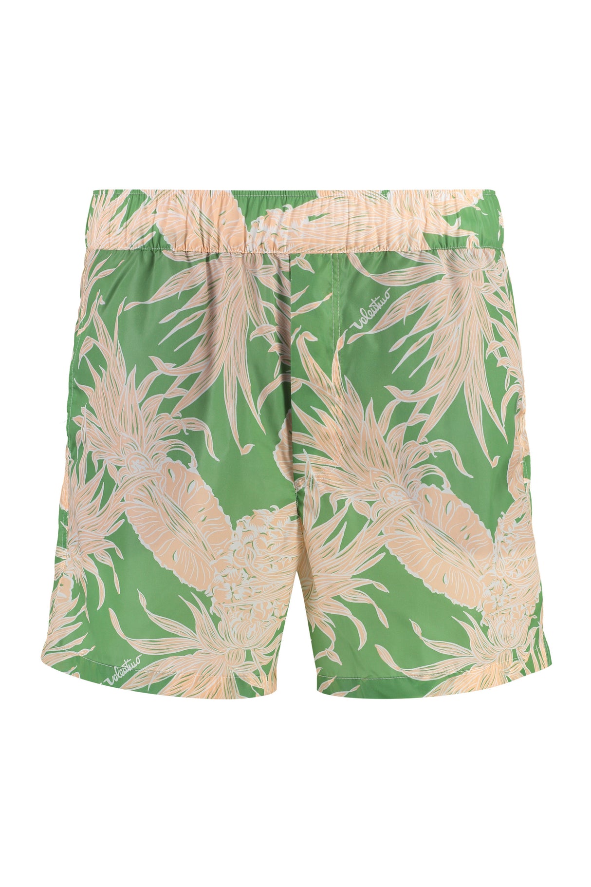 VALENTINO Men's Pineapple Print Swim Shorts for FW23