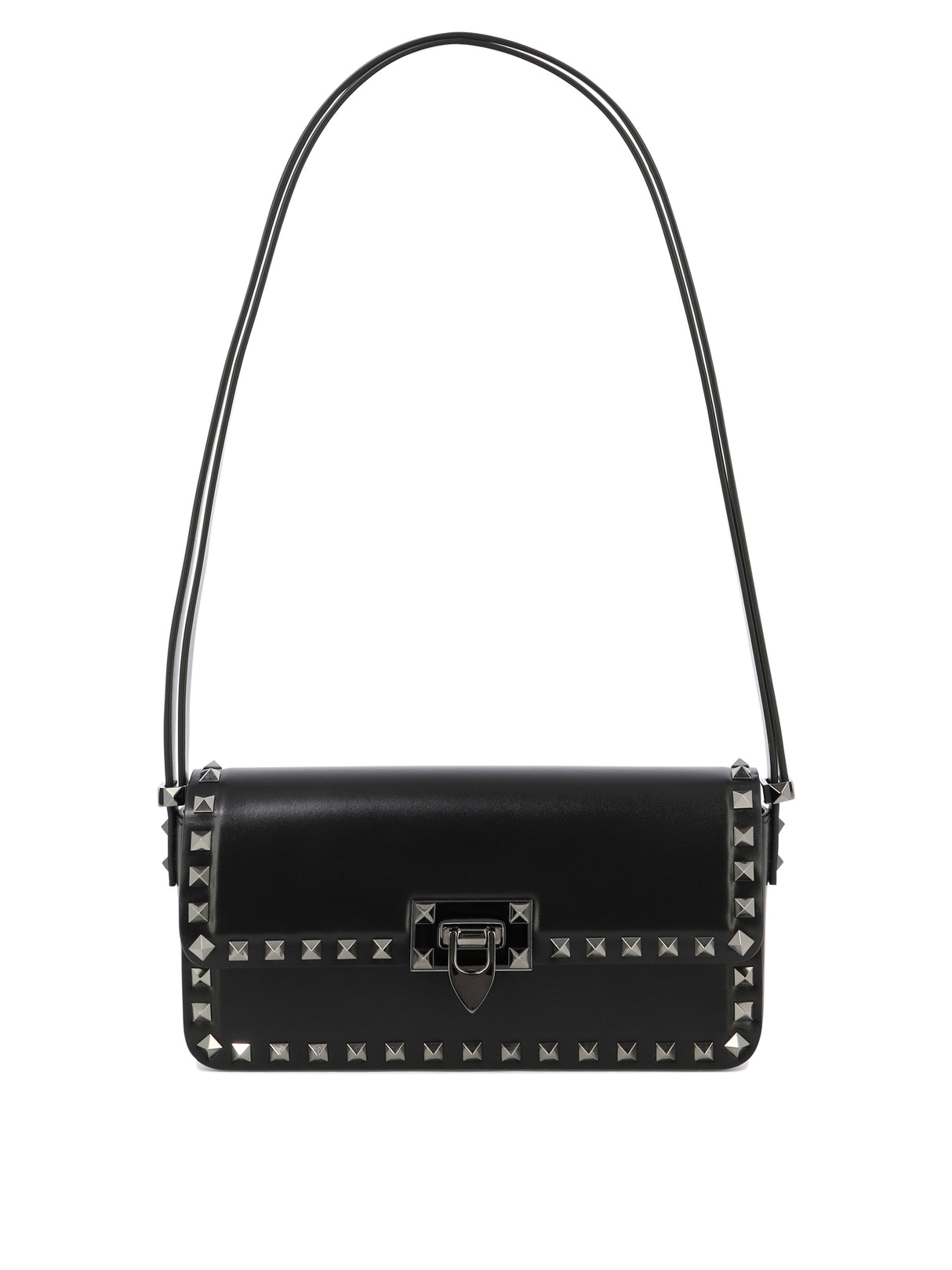 VALENTINO GARAVANI Women's Black Shoulder Bag for 24FW Season