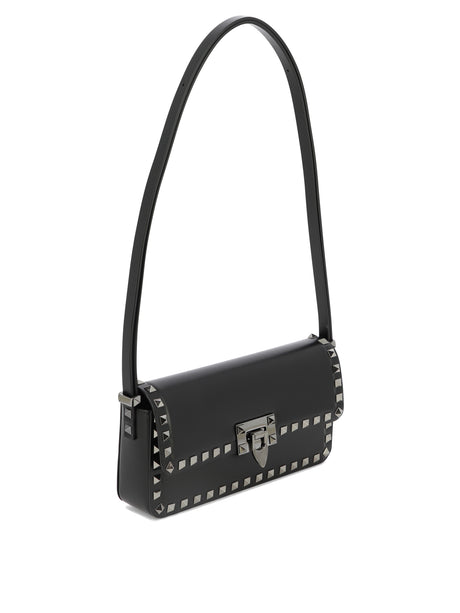 VALENTINO GARAVANI Sleek Black Shoulder Handbag for Women